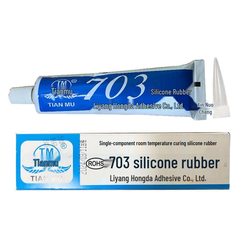 Tianmu 703 Silicone Rubber Insulating Sealant for Electronics (White/Black)