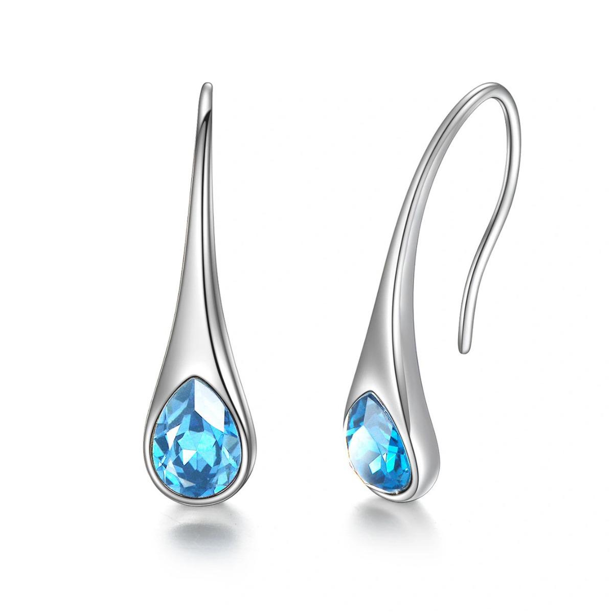 

S925 Sterling Silver Fashion Versatile Earrings 925 Silver белый