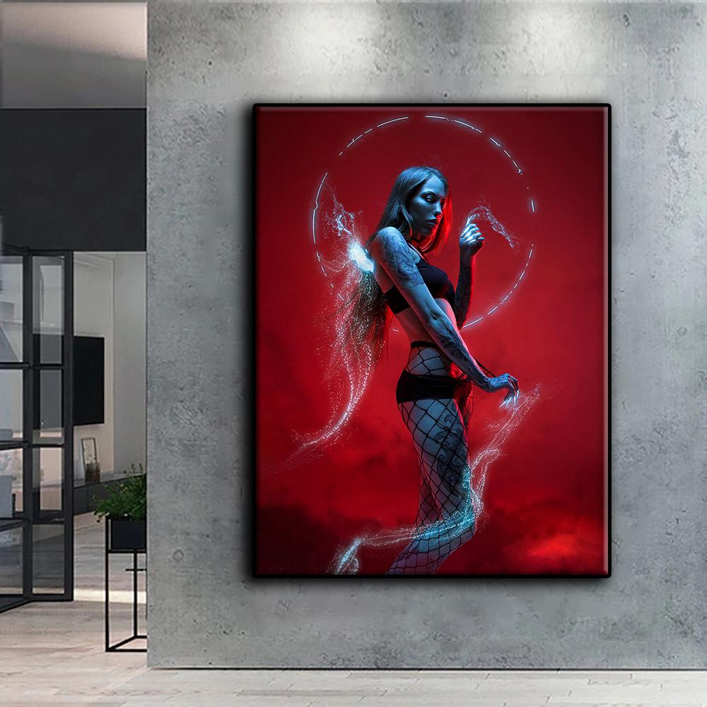Full 5D Diy Diamond Painting Cyberpunk Sexy Art 5D Diamond Painting