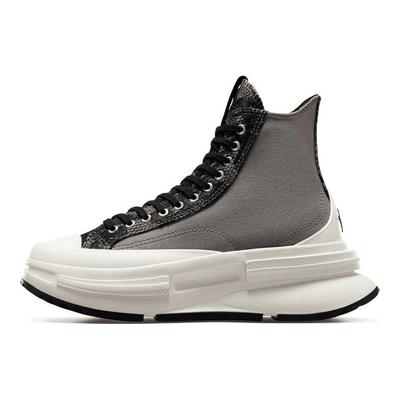 Run Star Legacy Rundzehen Schnürschuhe Langlebige Stoßdämpfende High-Top Canvas Sneakers Unisex Sneakers Grau A07999C