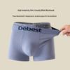 Men's 7A Antibacterial Cotton Boxer Briefs 4-Pack