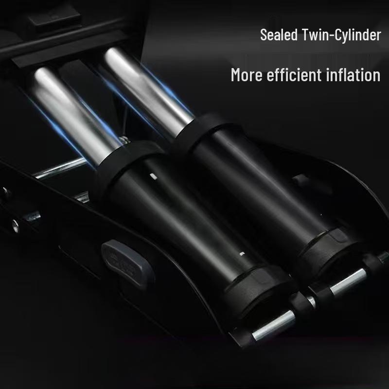 Foot-Operated Car & Bicycle Tire Air Pump