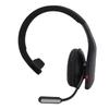 Trucker Bluetooth Headset with AI Noise Canceling Mic Mute Key Single Ear Wireless Headphones for Truck Driver Video