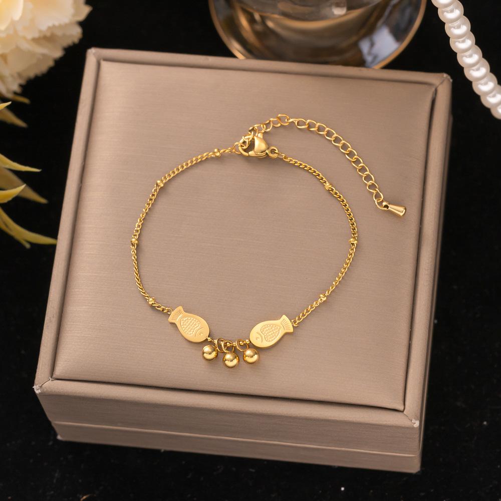 Fashion Titanium Steel Bracelet Never Fade Elegant Durable Jewelry for Women Men Unisex