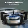 STOBAZA Cast Iron Gas Stove Rack, 7.5-inch, Non-Slip Pot Support Holder, Cookware Stabilizer, Stove Bracket for Home Gas Stoves, Grills, and BBQs