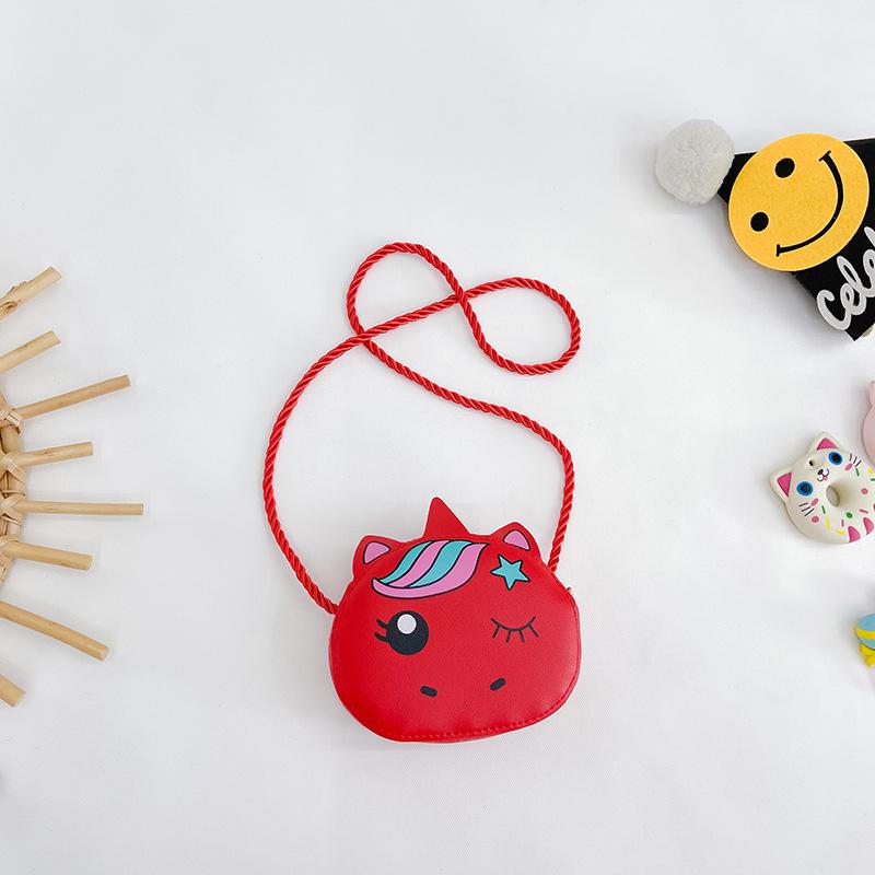 Adorable Korean Style Animal Coin Purse for Girls – Fashionable Children's Shoulder Crossbody Bag