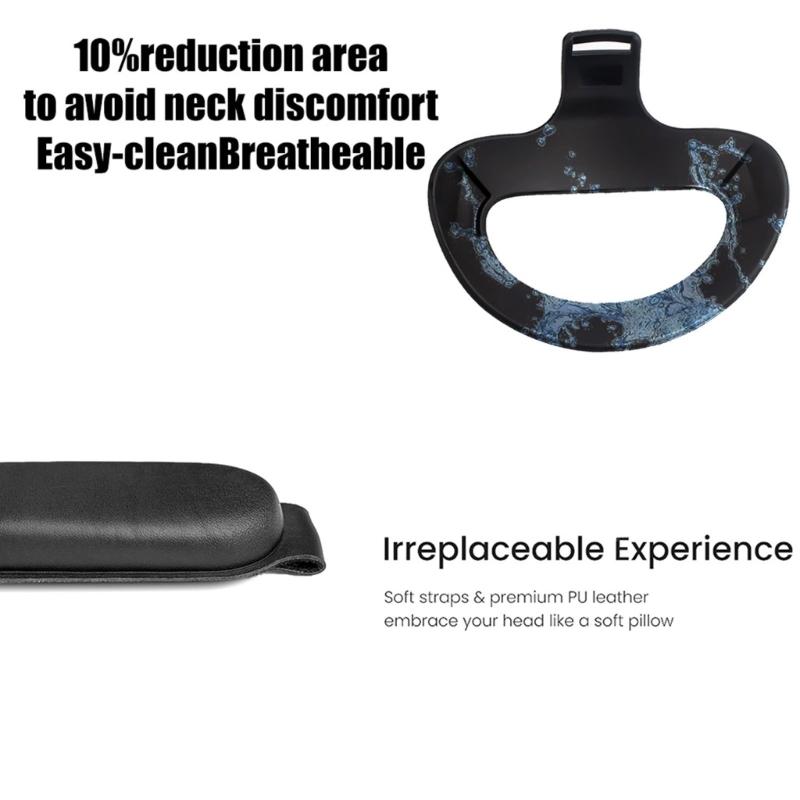 Replacement Head Straps for 3S VR Accessories Adjustable Reduce Head Pressure for 3S VR Straps
