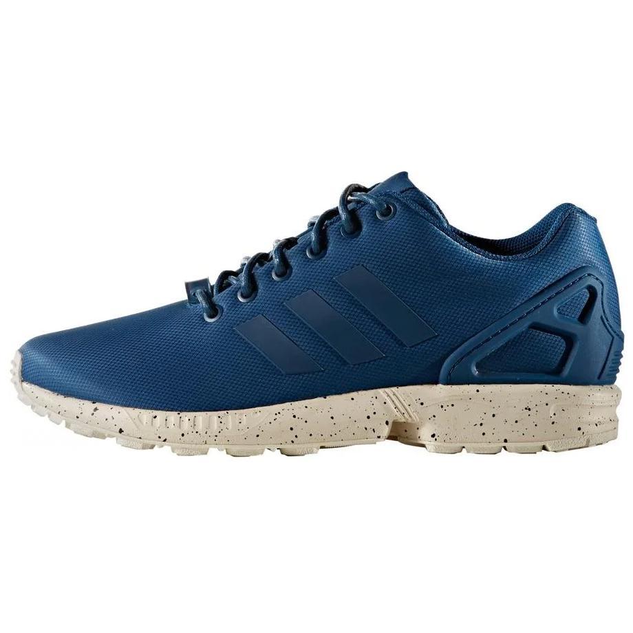 Adidas ZX Flux Tec Stealth Sneakers da Uomo Verde Utility-Nero Bianco Nuvola S31518 cm