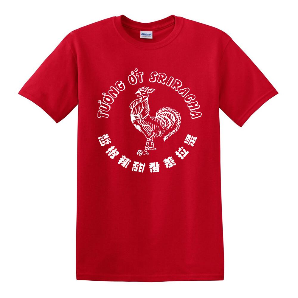 Sriracha Hot Chilli Sauce Men s Red Size S to 5XL L