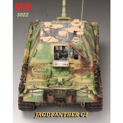 Ryefield Models 1/35 Scale German Heavy Tank Destroyer Sd.Kfz.173 Jagdpanther G2 Plastic Model Kit RFM5022