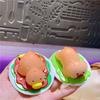 PVC Uv Color Change Ornament Pig Handicraft Roast Duck Decoration Funny Doll Display Color Changing Duck Figurine