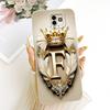 For Samsung Galaxy J6 Plus Case Cover Luxury Fashion A-Z Letters 2D Painted Phone Case For Samsung J6+ J6Plus J610F J610G J610FN