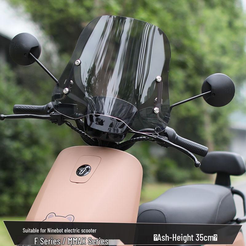 Front Windshield for Ninebot No. 9 Electric Scooter: Compatible with N and M Series