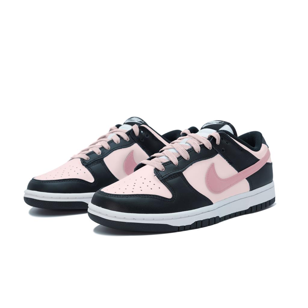 Nike Dunk Abriebfest Niedrig geschnitten Skateboard-Schuhe Unisex Schwarz Pink DD1391-100(Team837-)