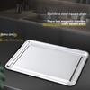 304 Stainless Steel Rectangular Buffet Tray