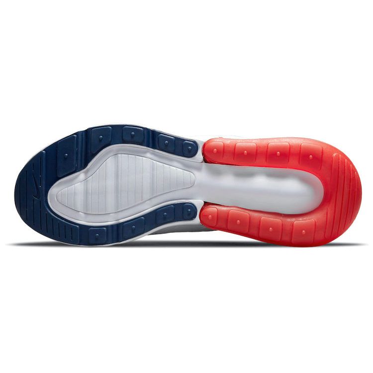 Nike Air Max 270 USA Men Sneakers White Midnight-Navy Psychic-Blue DJ5172-100