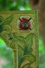Hand Carved Wooden Jharokha Wall Decor - Indian Flower Design