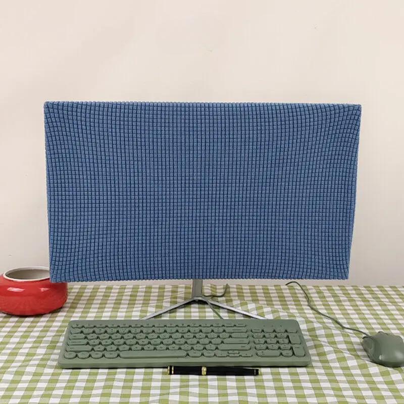 19-100Inch Computer Monitor Dust Cover Sleeve Case Desktop Screen Waterproof Protector Case Washable Accessories Computer Covers