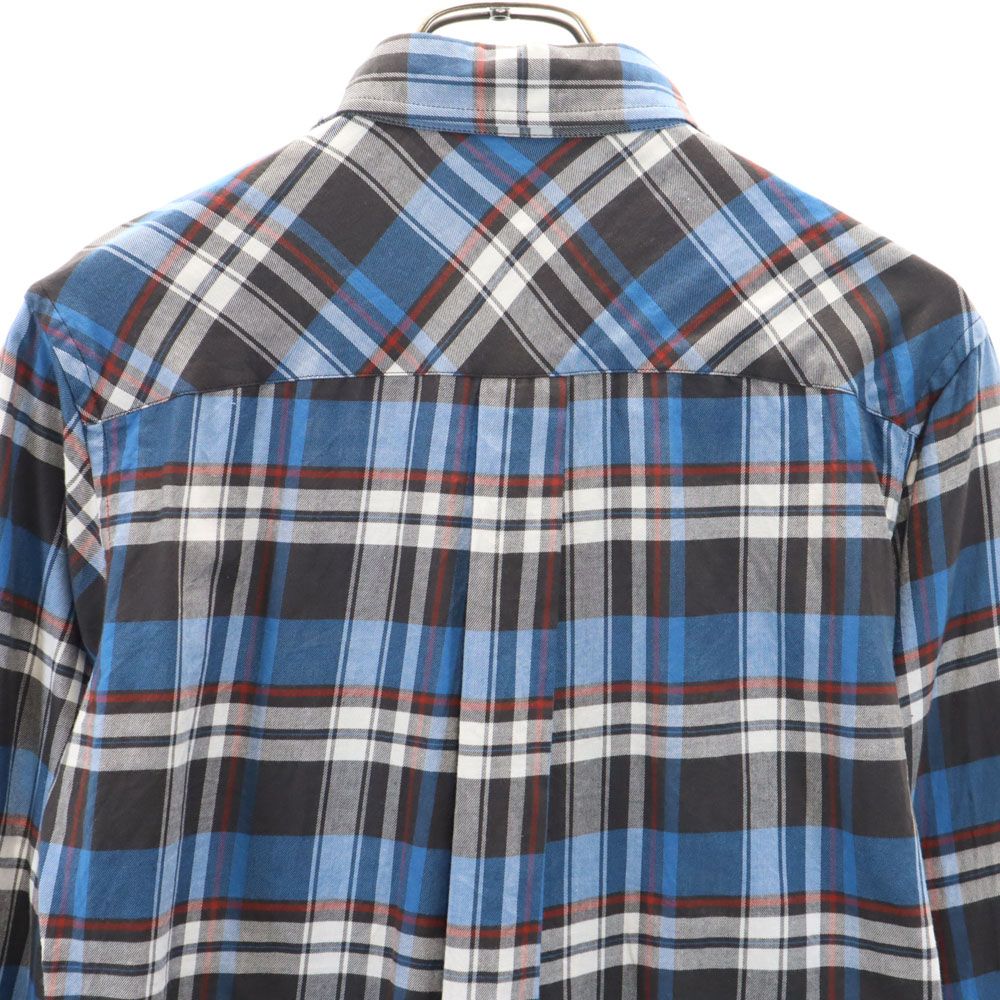 Vivienne WestwoodMAN Made In Japan Long Sleeve Check Shirt 44 Blue Other Men's Used
