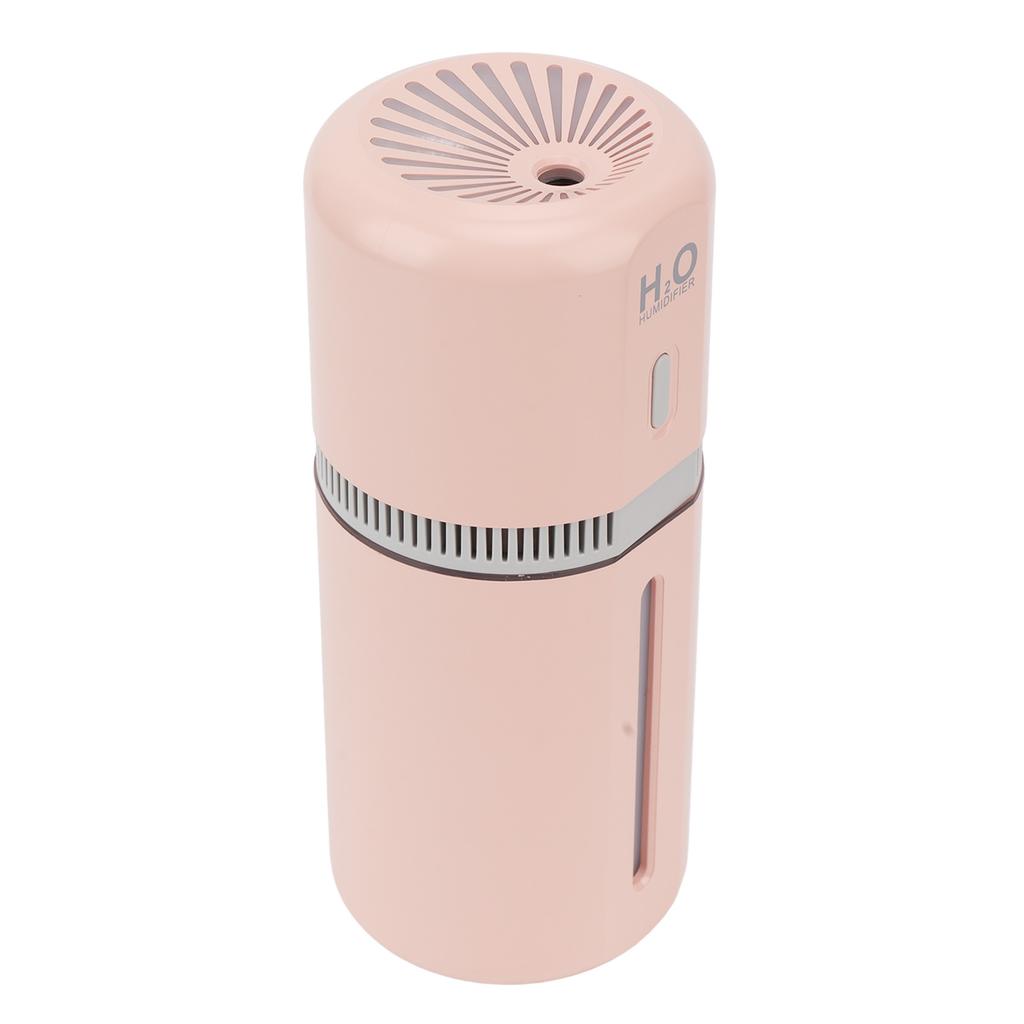 180ml Nawilżacz Samochodowy Przenośny Mini Nawilżacz Chłodnej Mgiełki Ładowany przez USB z Kolorowymi Lampkami Nocnymi