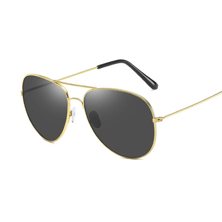 Classic Pilot Sunglasses Woman Fashion Brand Designer Sun Glasses Male Mans Colorful Mirror Aviation Metal Frame Driving