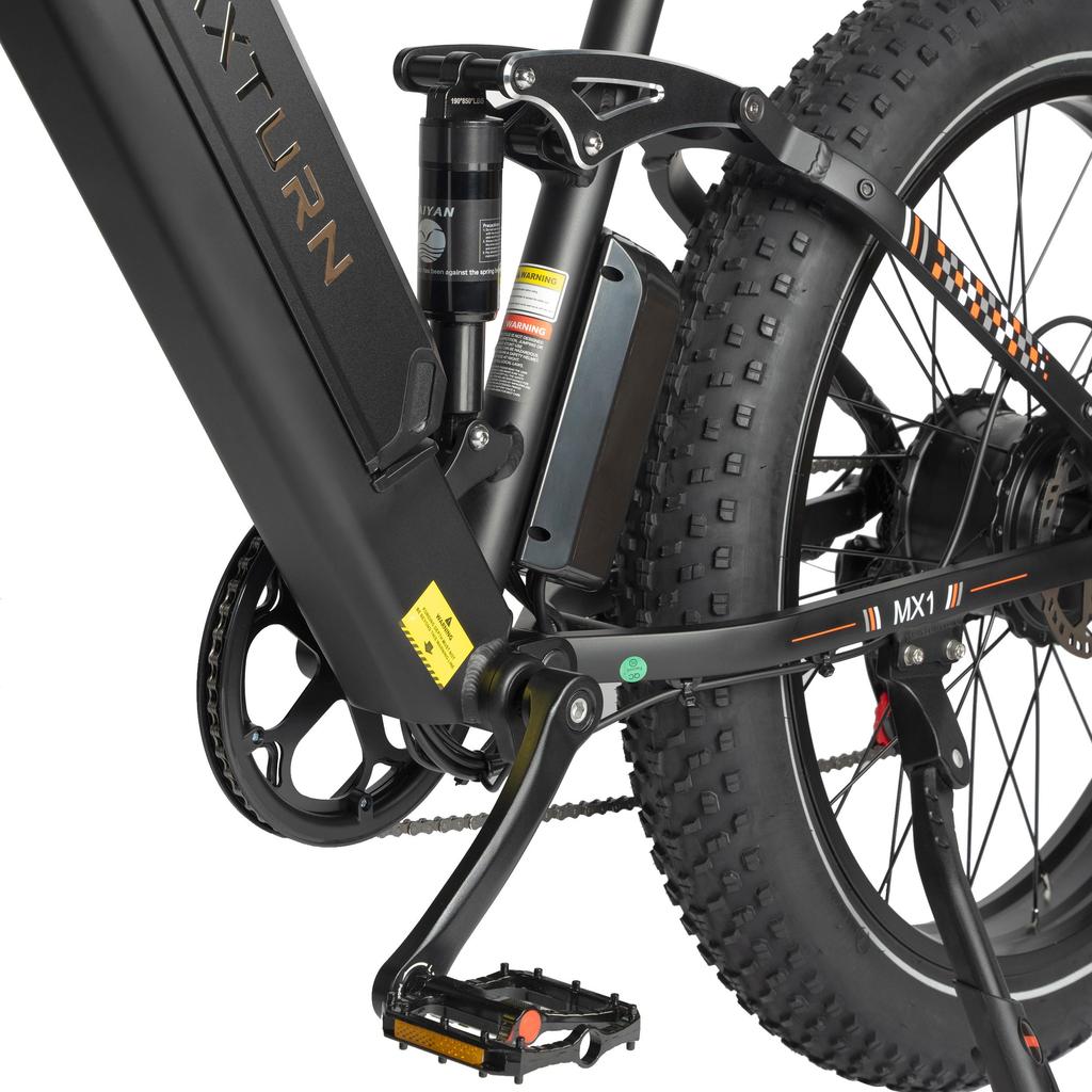 MAXTURN MX1 Elektrické kolo s baterií 48V 13AH, Hydraulické brzdy