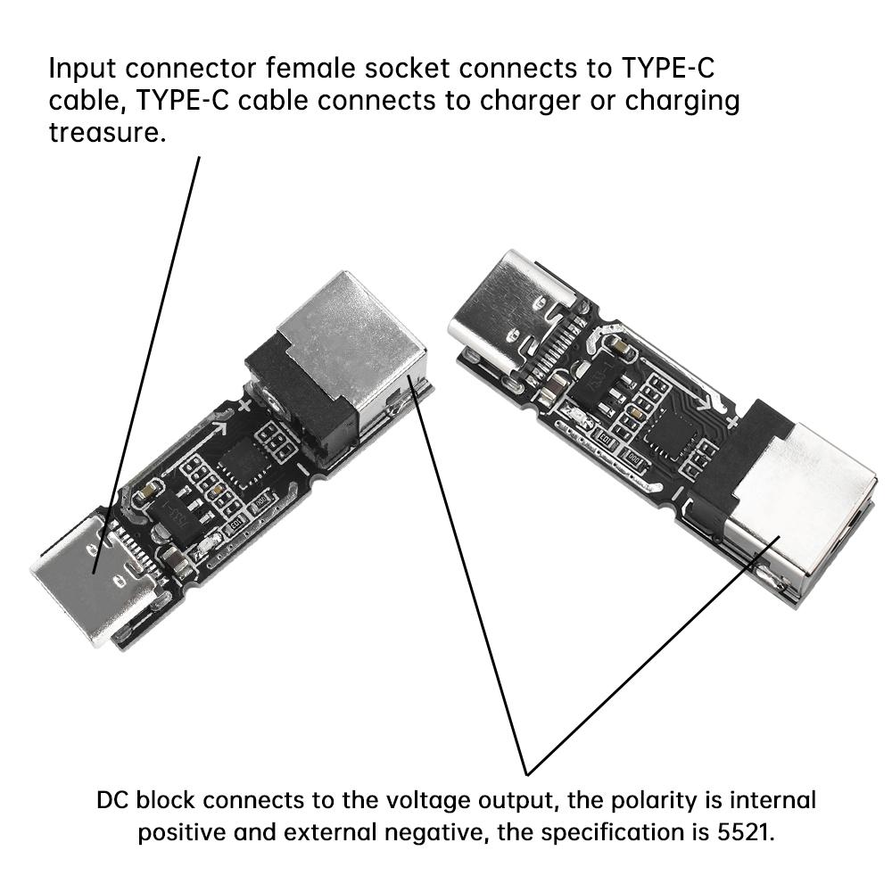 140W 5A Type C to DC QC PD Fast Charging Pickup Board Decoy 28V 20V 15V 12V 9V 5V Support PD3.1 PD QC AFC FCP