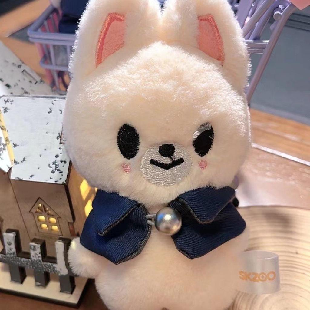 Chaveiros de Boneco de Pelúcia Academia de Magia Stray Kids Pingente de Figura Chaveiro Pingente Porta-Chaves Decoração de Bolsa