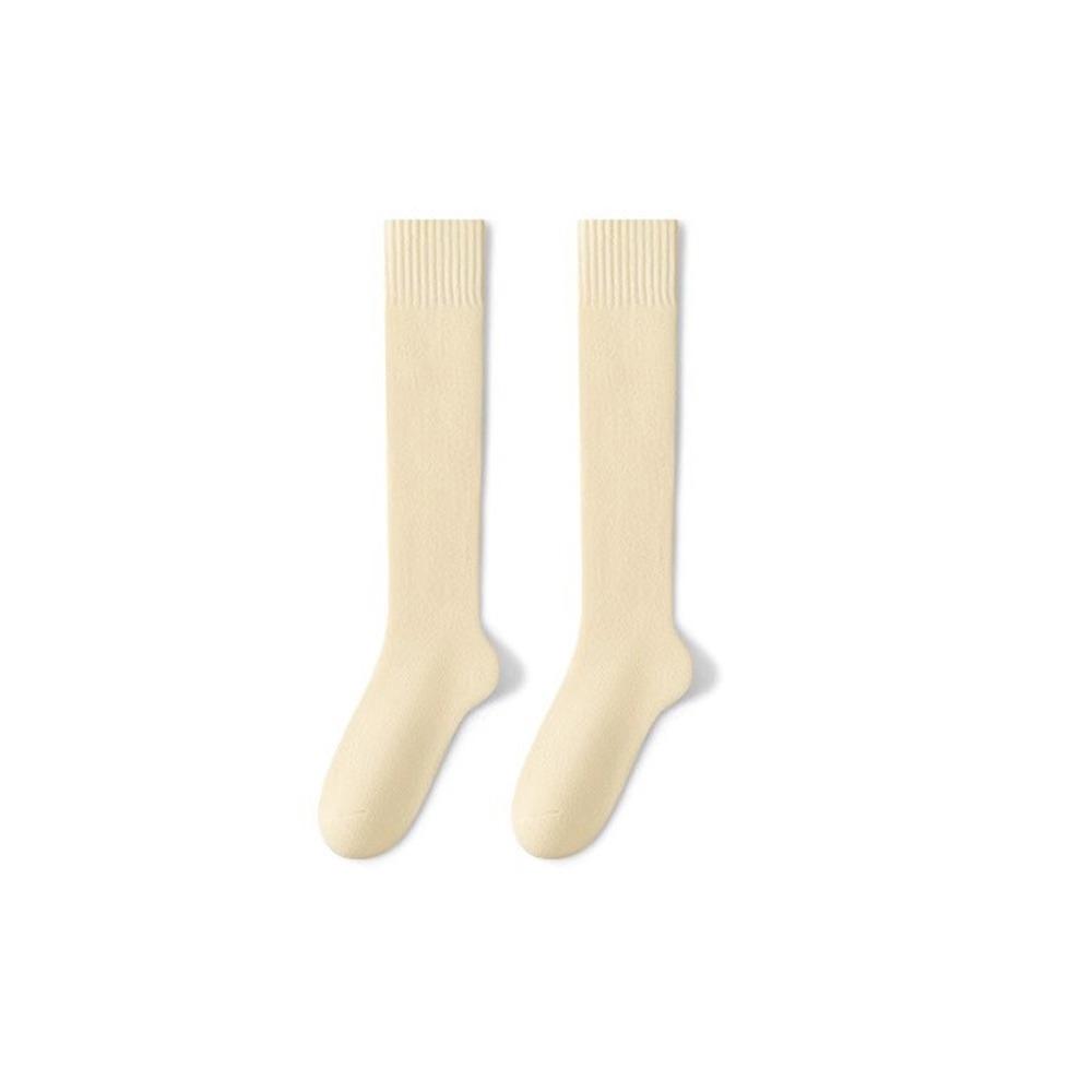 Chaussettes d'hiver épaisses en coton polyester pour mollets, chaussettes éponge, chaussettes de nuit, réchauffeur d'hiver