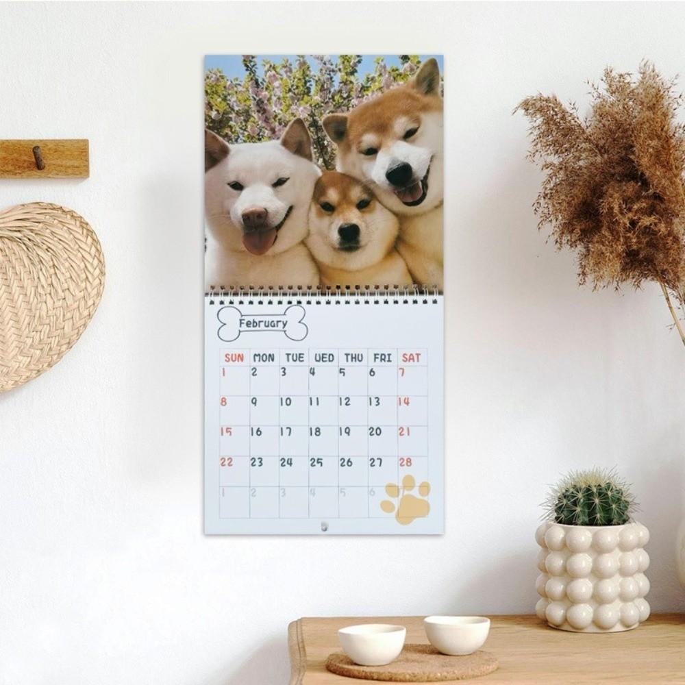 2026 Edition Hunde Kalender Lustiger Schreibtischkalender Neuer Wandkalender Neujahrsgeschenke