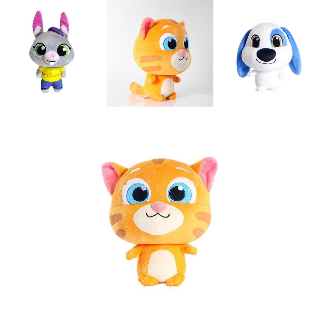 Adorabile Peluche Gatto Talking Tom Giocattoli per Bambini Animale Cartone Animato Cane Regalo per Bambini Piccoli