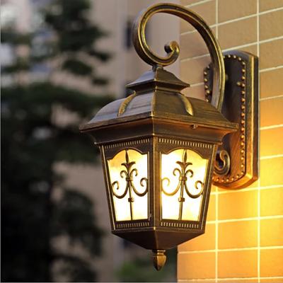 Retro Outdoor Wand Licht Europa Gardern Leuchte Außen Luminarie Wasserdichte Veranda Lampe für Tür Straße Hof Beleuchtung