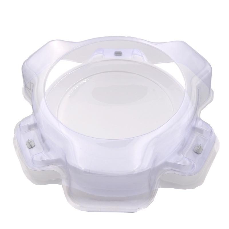 High-quality Plastic Gyro Disk Explosive Starstorm Spinning Top Card Head Pouch Packaging B-09 White