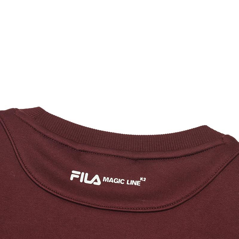 New FILA ORIGINALE Sweatshirt Men's Tree Port Burgundy F11M449211FWI