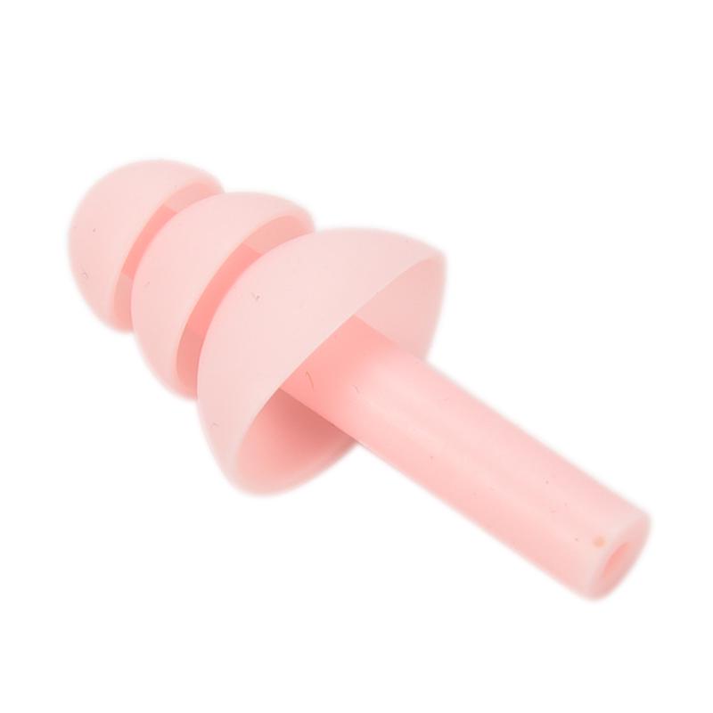 1 Pair Silicone Ear Plugs Anti Noise Snore Earplugs Comfortable For Study Sleep