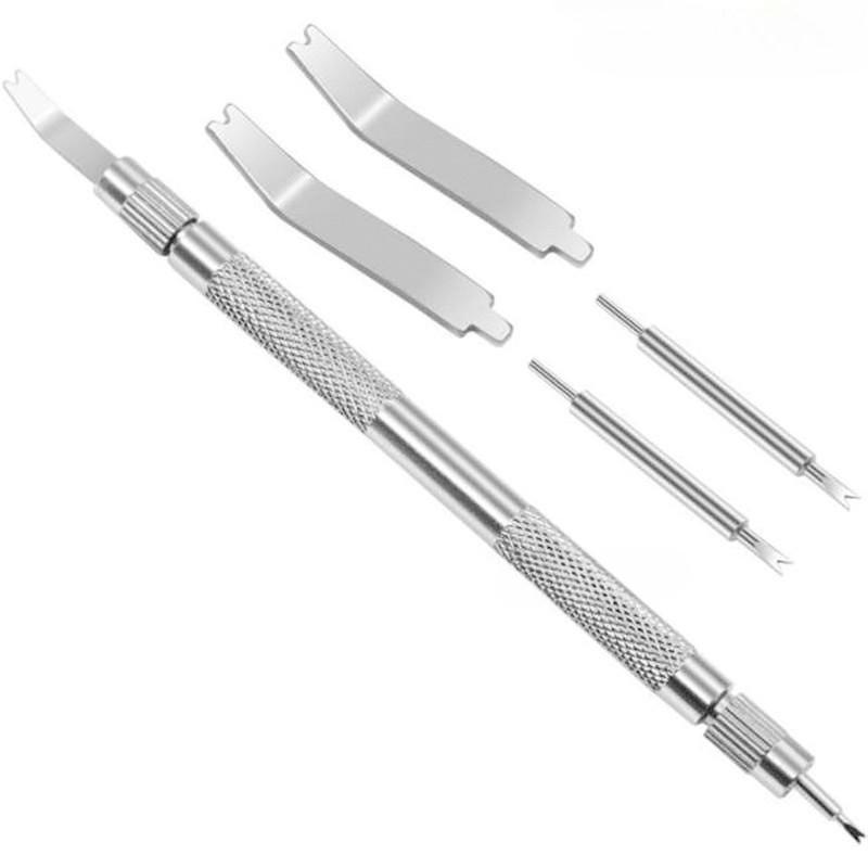 

5Pcs Watch Repair Tool Kit - Professional Spring Bar Remover, Bracelet Opener & Pin Tool for Watch Band Replacement