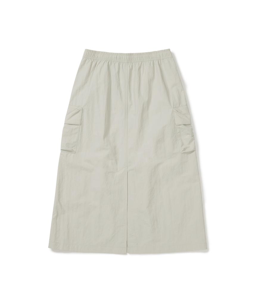 SNOWPEAK APPAREL Cample Flare Skirt (S26Zwcsk11) Light Beige