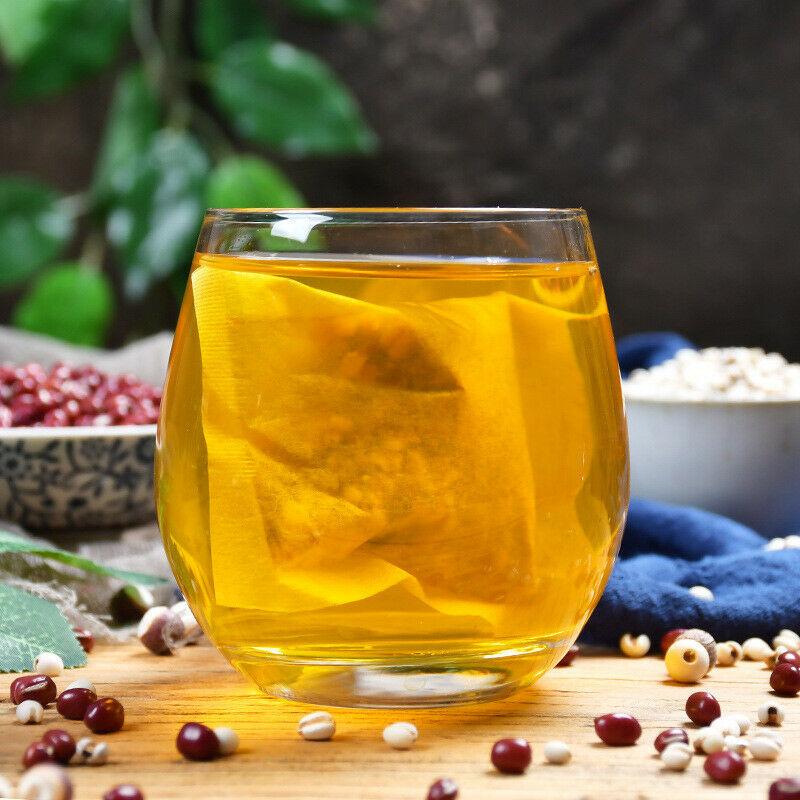 150 г чая из красной фасоли и семян коикса Chixiaodou Qianshi Yirencha Полезный травяной — фото 8