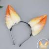 Cute Foxes Ear Headbands Plush Hairband Music Festivals Carnivals Party Hairband