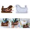 Versatile Sleigh Sturdy Silicone Mold for Epoxy Resin Castes Portable for Making Unique Tray and Artistic Dishes