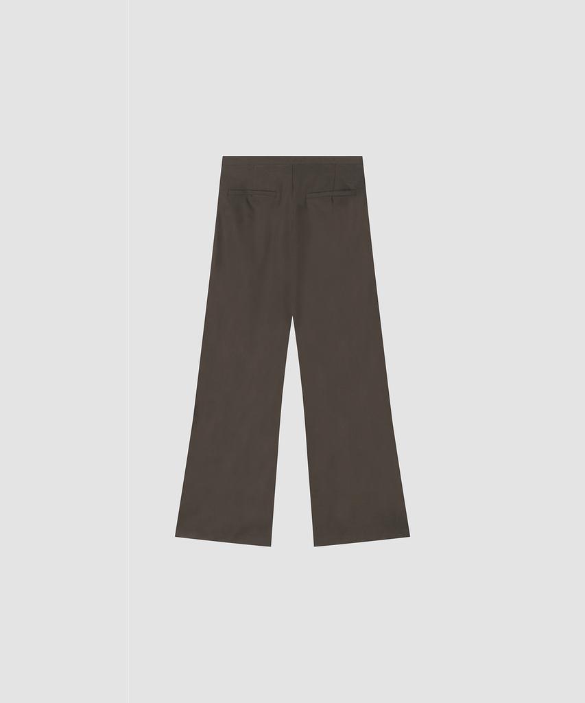 Deolil Phaeton Pintuck Pants_Brown