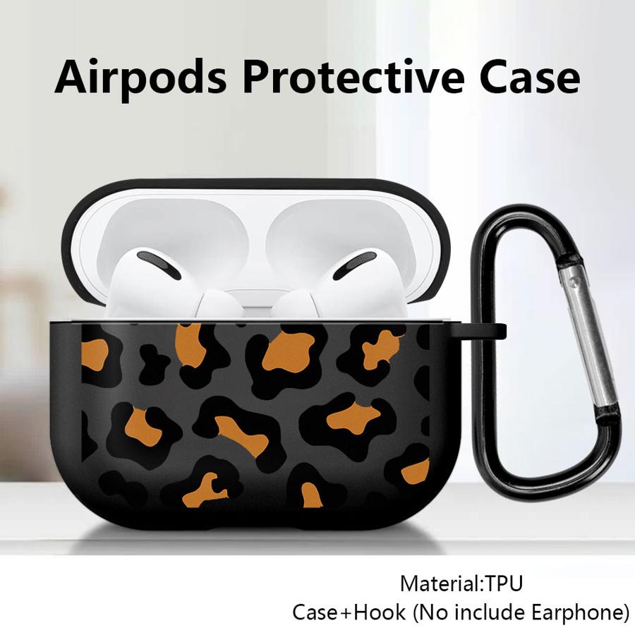 Carcasă Artizanală de Lux cu Imprimeu Leopard Pentru Airpods 1 Pro2 Pro3 2 4 Pro 3 Huse pentru Căști