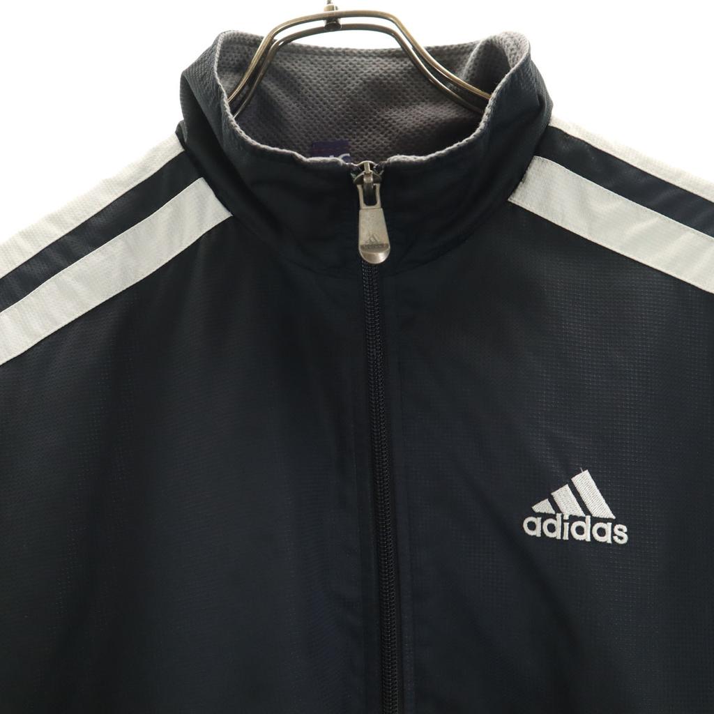 Conjunto Corta-vento adidas M Série Preta Forro de Malha Masculino Usado