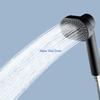 31GJ Rotation Bath Shower Head ABS Materials Water Flows Control Easy Mounted