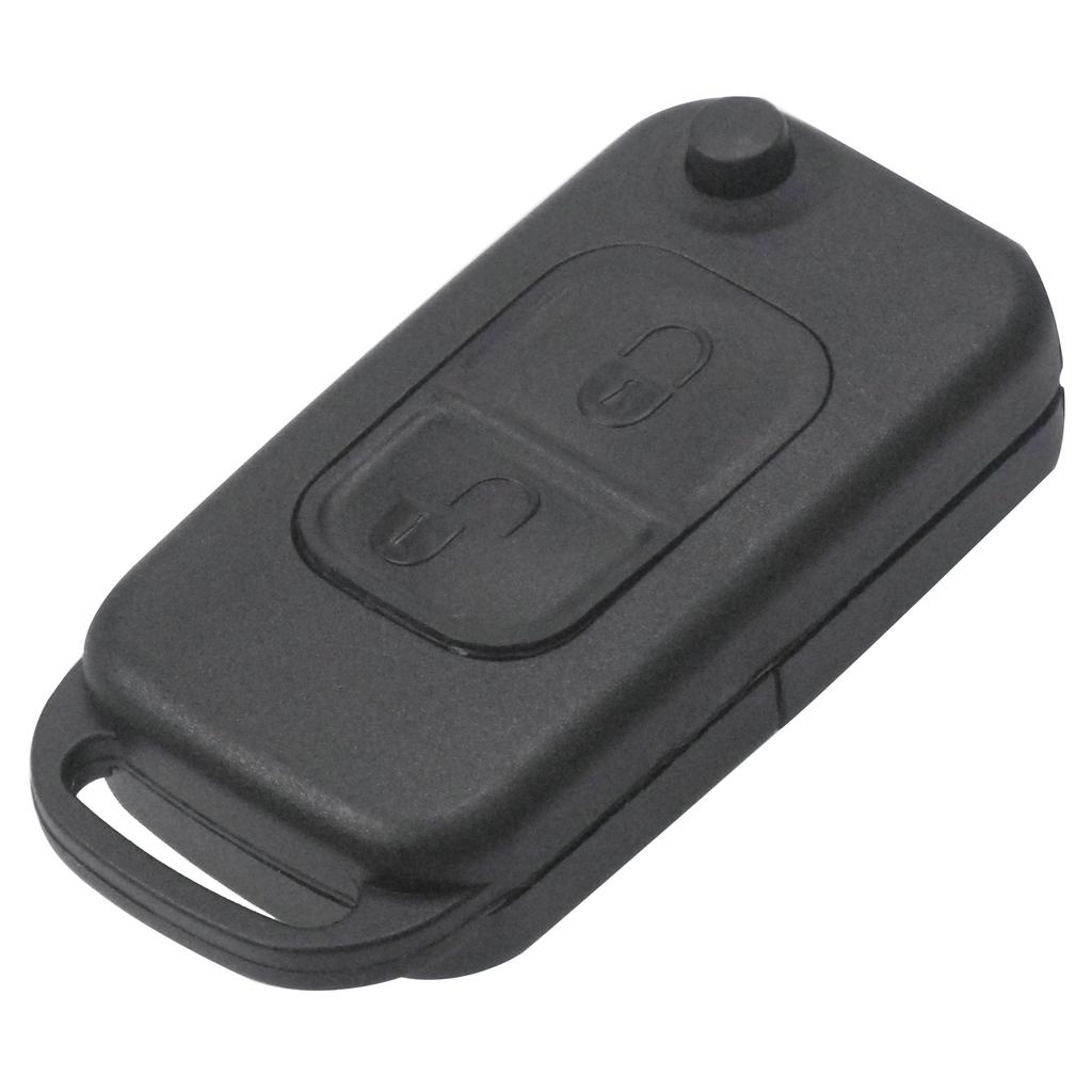 jingyuqin Flip Folding Remote Key shell 1/2/3/4 Button for Mercedes Benz SLK E113 A C E S W168 W124 W202 W203 Auto Car Key Case