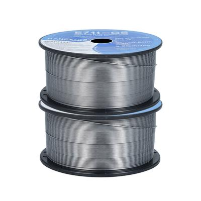 2 rullar 0,8 mm gasfri flusstråd Argonbågsvetstråd Luftfri mikrosvetstråd
