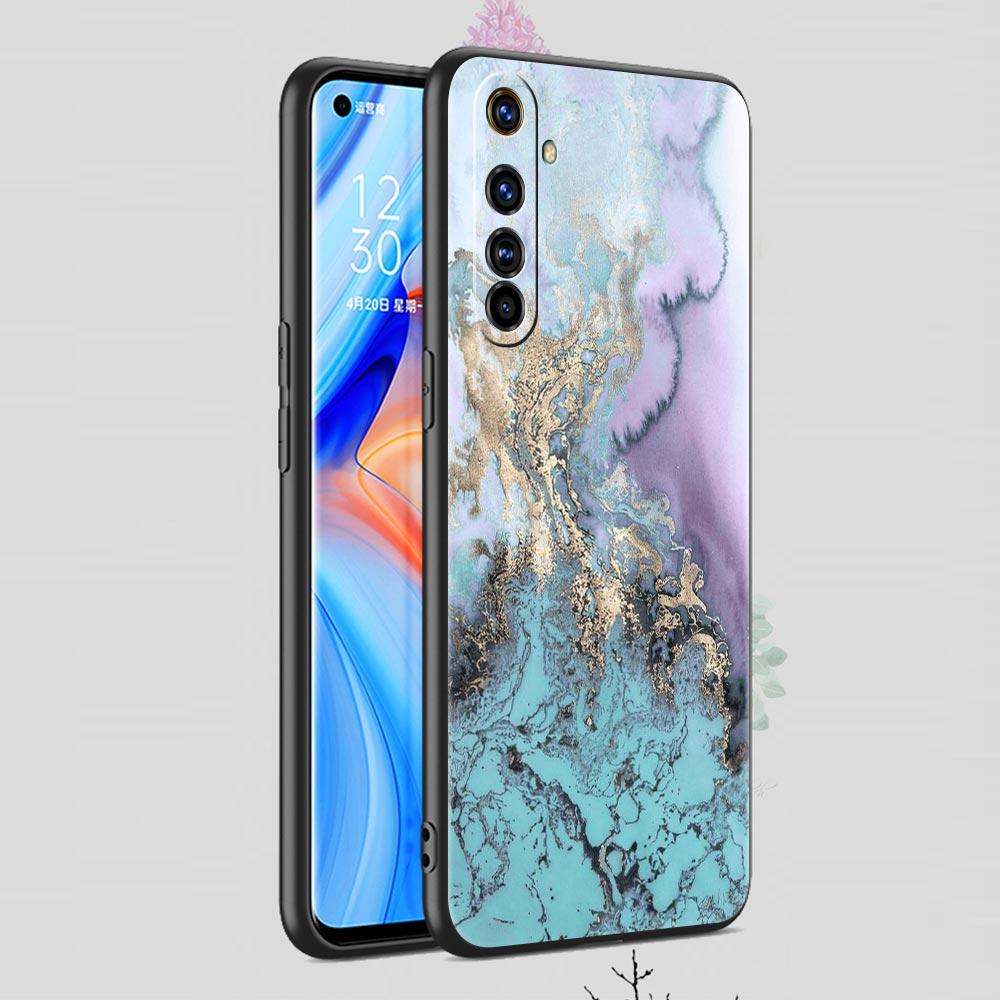 Vintage Marble Case For Realme C67 C63 C55 C53 C35 C25 C21 GT 2 3 5 6 10 11 12 13 Pro Plus 5G Soft TPU Phone Cover Fundas Capas