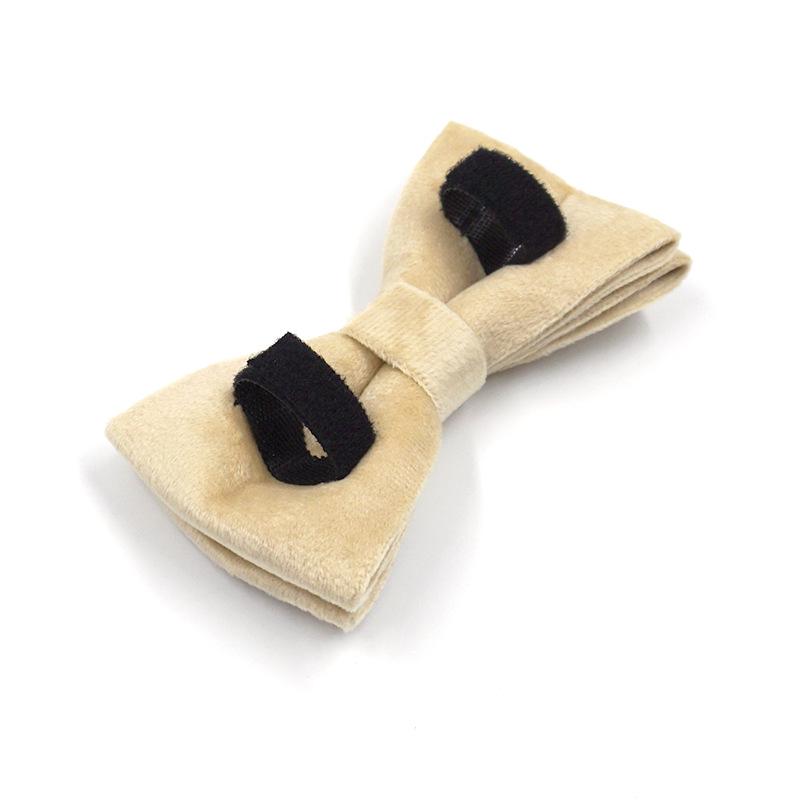Miha Boss Velvet Pet Collar & Leash Set with Gold Buckle