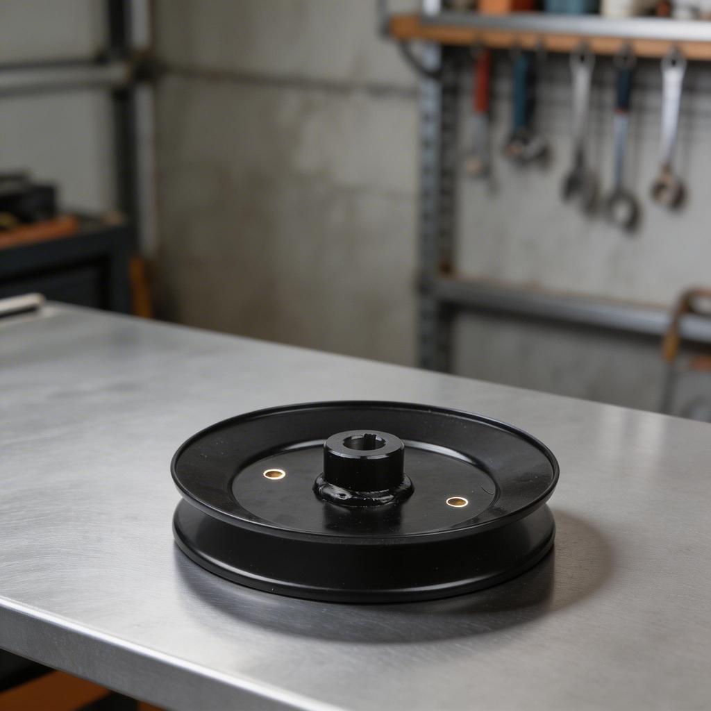 1pc 6inch Bore Steel V-Groove Drive Pulley Replacement Transmission Pulley For AM104405 Heavy-duty Use Drive Pulley