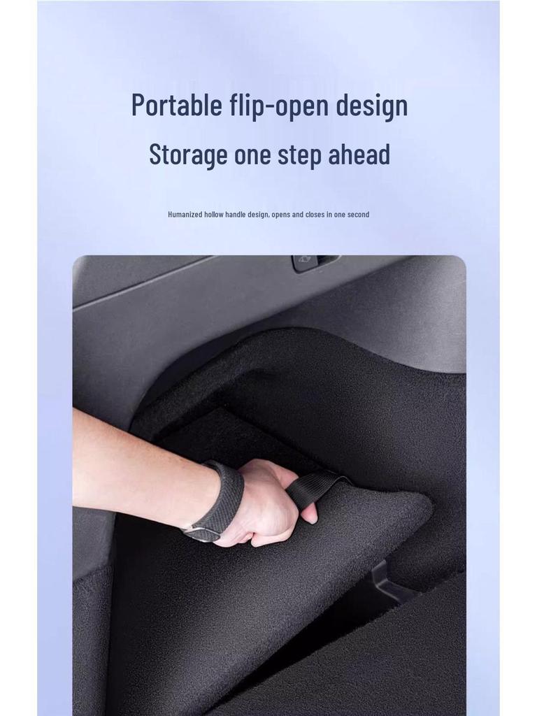 Tesla Model Y/3 Kofferraum Seitentasche Aufbewahrungsbox - Innenraum Modifikationszubehör